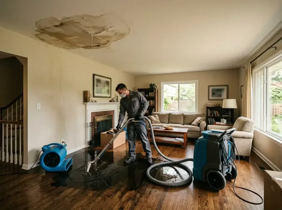 attic-pipe-burst-ceiling-drip-008 — frequently asked questions, Water Damage Restoration & Carpet Care in Long Valley, NJ